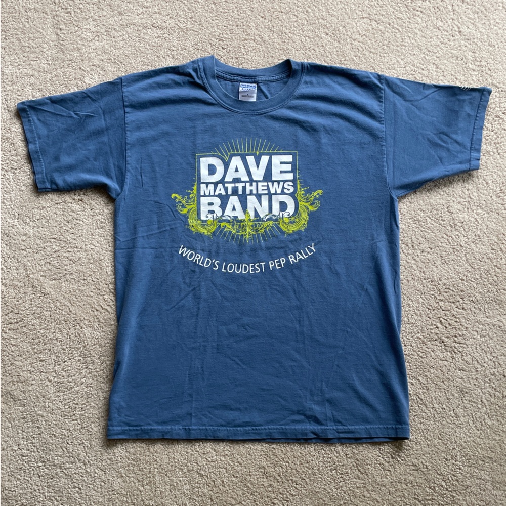 Dave Matthews Band World’s Largest Pep Rally AT&T T-Shirt Size Large L
